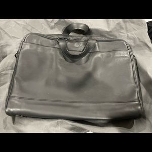 Alfred Dunhill black briefcase